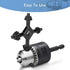 4 Way Chuck Key, Professional Master Chuck Key, Steel Replacement Drill Chuck Key, 4 in 1 Multifunctional Drill Chuck Key Fit Drill Power Tool Cor...