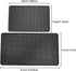 2 Pack Car Dashboard Anti-Slip Rubber Pad Grip Mat Magic Sticky Gripping Mat Non-Slip Nano PU Gel Grip Heavy Duty Storage Mounting Pads for Sungla...
