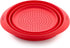 Lekue Collapsible Colander, 9 Inch - Compact Silicone Food Strainer, Space-Saving Kitchen Strainer for Pasta, Fruits, Vegetables - BPA-Free & Dura...