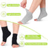 9 Pairs Toeless Socks for Women Cotton Pedicure Socks Flip Flop Open Toe Socks Women, Black Gray Pale Yellow, One Size...