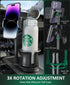 Car Cup Holder Phone Mount: Universal Auto Cell Phone Stand with Drink Expand Cup Holder for Truck | SUV | Automobile Compatible with iPhone & Sam...