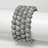 AAA Natural Map Stone Beads Gray Picasso Stone Beads for DIY Bracelet Making 15" (6mm)...