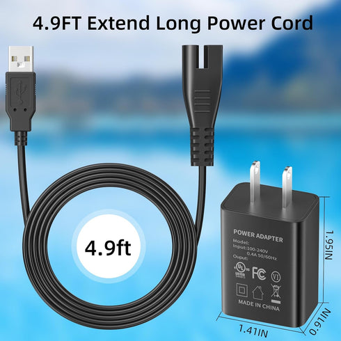 Charger Replacement for Intex 28620E 28620 28620EP CL1704 Cordless Robotic Pool Handheld Vacuum Cleaner Power Cord AC/DC Adapter...
