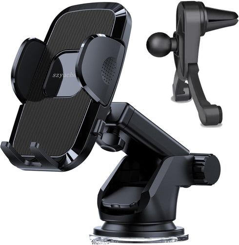 Car Cell Phone Holder Mount fit for Ford F150 F-150 Maverick Bronco/Bronco Sport Ranger Explorer Escape Edge Fusion Expedition F250 F350 Super Dut...
