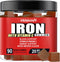 Sugar Free Iron Gummies for Women Men & Kids-Iron Supplement 20mg with Vitamin C for Iron Deficiency, No Rust Taste, Gentle Iron for Stomach, Mixe...