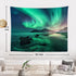 Batmerry Northern Lights Tapestry, Space Beautiful Galaxy Night Starry Image Picnic Mat Beach Towel Wall Art Decoration for Bedroom Living Room Do...