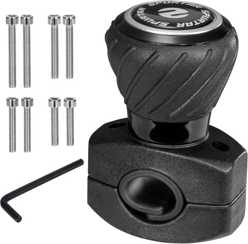 Spurtar Steering Wheel Knob, Universal Car Suicide Knob Power Handle Spinner Fit for Steering Wheel, Cars, Semi Truck, Forklifts, Tractors, Boat, ...