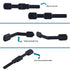 Child Proof Safety Locks - Baby Proofing Cabinet Lock with 6 Extra 3M Adhesives - Adjustable Strap Latches to Cabinets,Drawers,Cupboard,Oven,Fridg...
