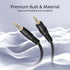 TNP 2.5mm to 3.5mm Adapter Cable (15FT) - Bi-Directional Male to Male 2.5 to 3.5 Subminiature Stereo Audio Jack Extension Converter Cable Gold Pla...