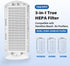 ?Upgraded? 04383 True HEPA Replacement Filter Compatible with Hamilton Beach TrueAir 04383 04384 04385 04386 Air Purifier, Replace Part # 99005100...