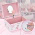 Girl's Gift Music Box with Spinning Ballerina,Fairy Design Musical Jewelry Box for Kids Jewel Storage,Toys for Girls...