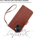 Bocasal Detachable Wallet Case for iPhone 13 RFID Blocking Card Slots Holder Premium PU Leather Magnetic Kickstand Shockproof Wrist Strap Removabl...