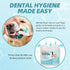 Dog Teeth Cleaning Wipes - Dog Dental Wipes Cat Tooth Brushing Kit Finger Toothbrush Care Pet Wipes Reduces Plaque & Freshens Breath 50 Counts...