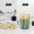 Makeup Brush Holder Makeup Organizer,4 Slot Eyeliner Eyelash Brush Makeup Brushes Cup Pen Holder for Vanity Decor Desk Storage, Bathroom Counterto...