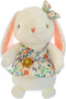 Soft and Cute Plush Rabbit,Small Flower Skirt Wearing Bow Rabbit Toys,Can Embrace Stuffed Animal Rabbit,Washable,Children'S Girls Party Easter Bir...