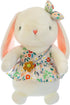 Soft and Cute Plush Rabbit,Small Flower Skirt Wearing Bow Rabbit Toys,Can Embrace Stuffed Animal Rabbit,Washable,Children'S Girls Party Easter Bir...