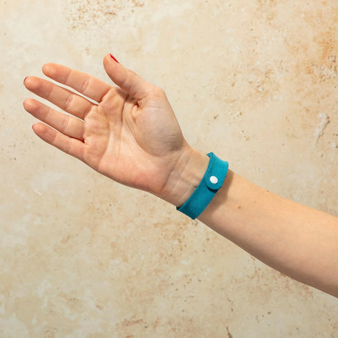 Cliganic Mosquito Repellent Microfiber Bracelets (20 Pack) - for Adults and Kids, DEET Free Wristbands...