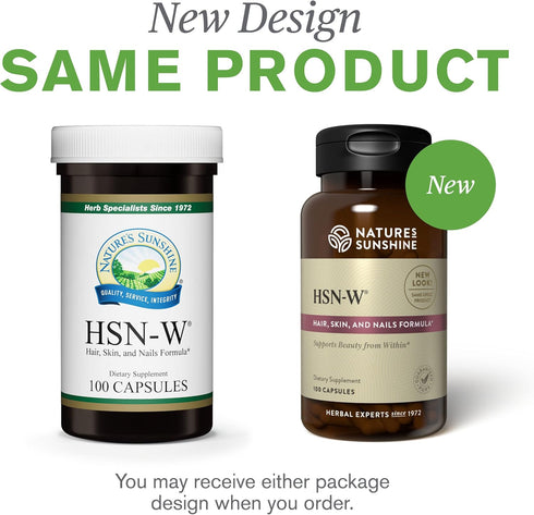 Nature's Sunshine HSN-W, 100 Capsules...