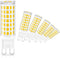 comzler G9 LED Bulb 4000K Natural Daylight, 6W 60 Watt Halogen Equivalent G9 LED Bulb Bi Pin Ceramic Base, 600LM T4 G9 Light Bulbs for Chandeliers...
