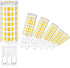 comzler G9 LED Bulb 4000K Natural Daylight, 6W 60 Watt Halogen Equivalent G9 LED Bulb Bi Pin Ceramic Base, 600LM T4 G9 Light Bulbs for Chandeliers...