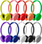 Maeline Kids Headphones Bulk 10 Pack On-Ear Adjustable Headphones for School Classroom (K-12 - College) Library, Travel, Wired 3.5mm Jack for Chro...