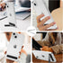 Mini Phone Kickstand, Folding Invisible Portable Metal Cell Phone Stand Holder for Desk, Compatible with iPhone, Samsung and All Cellphones, Black...