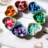 150PCS 12mm Lentil Silicone Beads 7 Color Set DIY Focal Beads Mix Color Silicone Beads for Pens Rubber Beads Loose Beads for Art Craft...