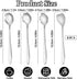 8 Pcs Flower Dessert Spoons, Coffee Teaspoon Set Stainless Steel Tableware Sugar Spoon Small Tea Spoons Cafe Bar Spoon Cute Coffee Teaspoon Mini T...
