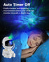 2024 Astronaut Galaxy Projector, Star Projector Galaxy Night Light with Remote Control, Starry Nebula Space Buddy Projector for Bedroom, Gifts for...