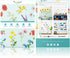 DECOWALL DS4-8004 Transports Kids Wall Stickers Wall Decals Peel and Stick Removable for Kids Nursery Bedroom Living Room (Small) décor...