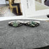 Moss Agate Ring for Women Silver Vintage Open Green Gemstone Rings for Wedding Fashion Engagement Jewelry Gifts...