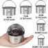 Biscuit Cutter Set for baking (5 Pieces/Set), Round Cookies Cutter with Handle, Professional Baking Dough Tools...