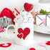 Small Heart Stencils for Painting on Wood Stone Reusable Love Stencils for Adults on Wood Fabric Rock Card Art Paint Wall Furniture Home Decor...
