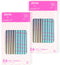 Yoobi Barbie X 2 Pencils – Pre-Sharpened Pencils with Pink Erasers in Cute Pastel & Metallic Colors with the Iconic Barbie Logo – Fun School & Off...
