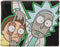 Rick And Morty Glow in the Dark Wallet, Black, One Size...