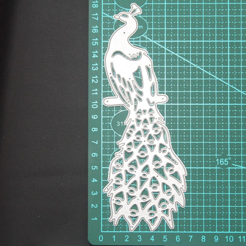 Peacock Metal Cutting Dies for Card Making, Animal Die Cuts Stencil Embossing Tool for DIY Scrapbooking, Craft Paper, Album Decorations...