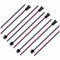 20 Pairs JST SM 3 PIN Wire Connectors for WS2812B WS2811 WS2812 WS2814 SK6812 FOCB CCT LED Strip Female Male 15cm 20awg Wire...
