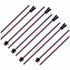 20 Pairs JST SM 3 PIN Wire Connectors for WS2812B WS2811 WS2812 WS2814 SK6812 FOCB CCT LED Strip Female Male 15cm 20awg Wire...