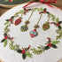 Embroidery Kit Christmas Ornaments Leaf Wreath Awesocrafts Full Range of Embroidery Starter Kits for Beginners Adults Kids DIY Handmade Easy Patte...