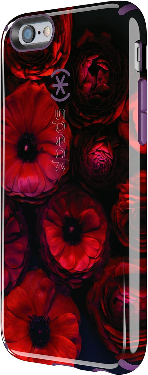 Speck Products Inked Case for iPhone 6 Plus/6S Plus - Retail Packaging-Moody Bloom Pattern/ Acai Purple...
