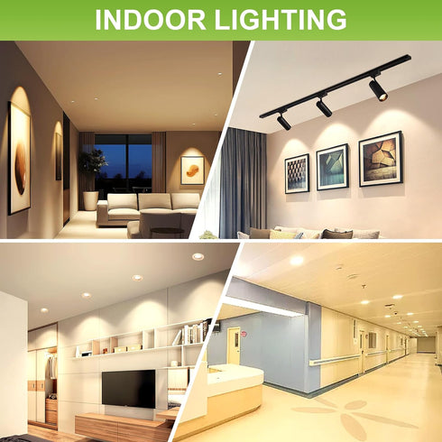 12 Pack MR16 GU5.3 LED Bulb 50W Halogen Equivalent, 5W 3000K Soft White, 450 Lumens, 38 Degree Spot Lighting for Indoor/Outdoor Flood Track Recess...