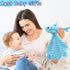 Baby Shark Blanket Security Soft Lovey Plush Sleeping Snuggle Gifts Boy Blue Minky Dot Stuffed Ocean Animal Newborn Nursery Kids Toddler First Bir...