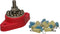5/16" (Red) Distribution Stud Junction Post -8 Terminal Block- Buss Bar Kit...