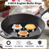 6Pack Crumpet Rings NONSTICK English Muffin Rings 4"-Round Crumpet Molds -Stainless Steel Tart Rings-Ring molds for Cooking Baking-Round Metal Coo...