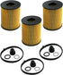 3 Pack Oil Filters Replace 26350-2S000 21513-23001 Fit for Hyundai Sonata Tucson Kia K5 Sorento Telluride 2.5L 2020 2021 2022...