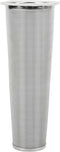 Cold Brew Filter for Mason Jar Wide Mouth Coffee Maker, 304 Stainless Steel Mesh Coffee Filter with Rubber Circle Coffee Brew Infuser for Fruit Te...
