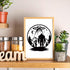 Large Stencils for Painting on Wood Forest Mountains Pine Tree Pattern Plastic Templates Reusable Drawing Templates for Crafts Wall Canvas Art Pro...