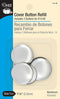 Dritz 13-45 Cover Button Refill for # 14 Kits, Size 45 - 1-1/8-Inch, 3-Sets, Nickel...