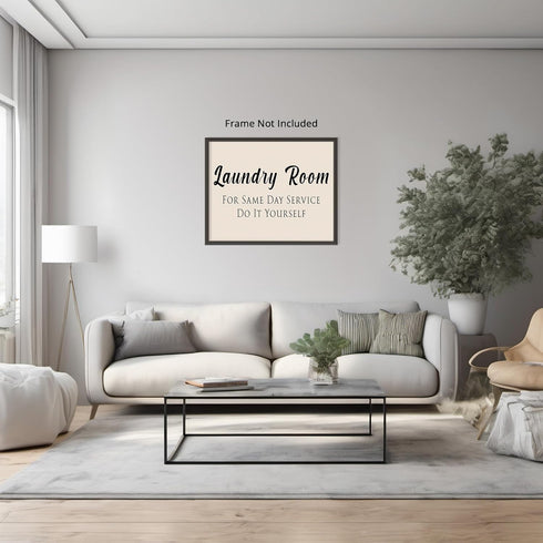 Posterizer 1 pcs-Rustic, Funny Poster-Wall Art for Laundry Rooms-Comedy Art- Gift for Men Women Entrepreneur Teens- unframed wall art...