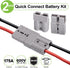 Spurtar 175A 1/0 AWG Battery Quick Connect Disconnect Fits 1/0 AWG Cable (2 Pack) Wire Harness Plug for Winches, Trailer or Other Electrical Devic...